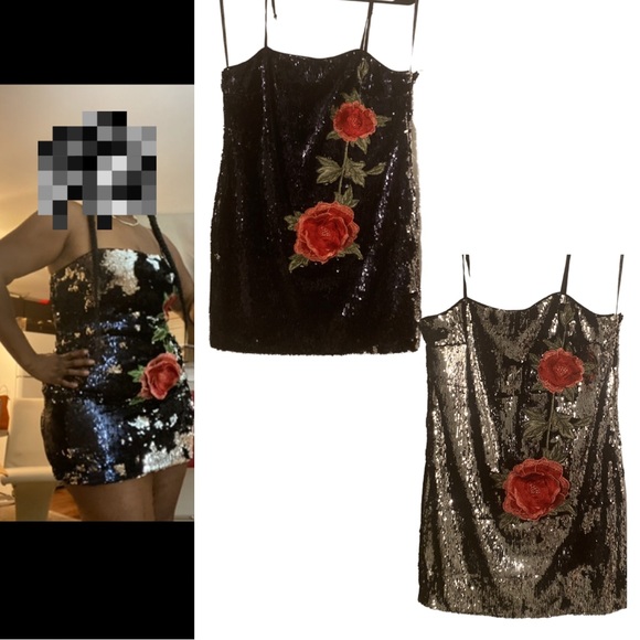 Dresses Plus Size Forever 21 Reversible Sequin Mini Dress Changes